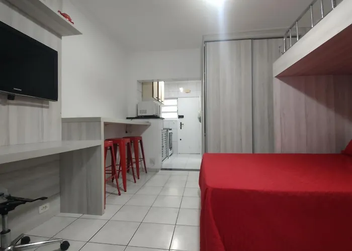 Studio Completo Frente A Praia Do Gonzaga